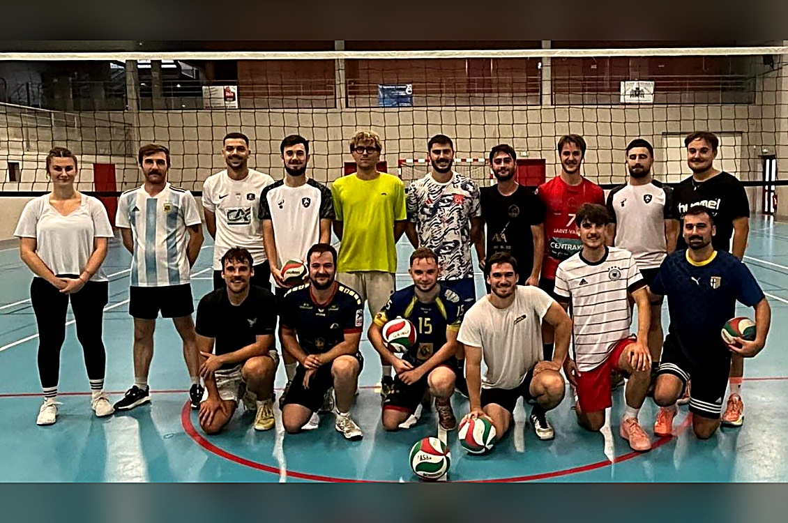 Équipe séniors en action
